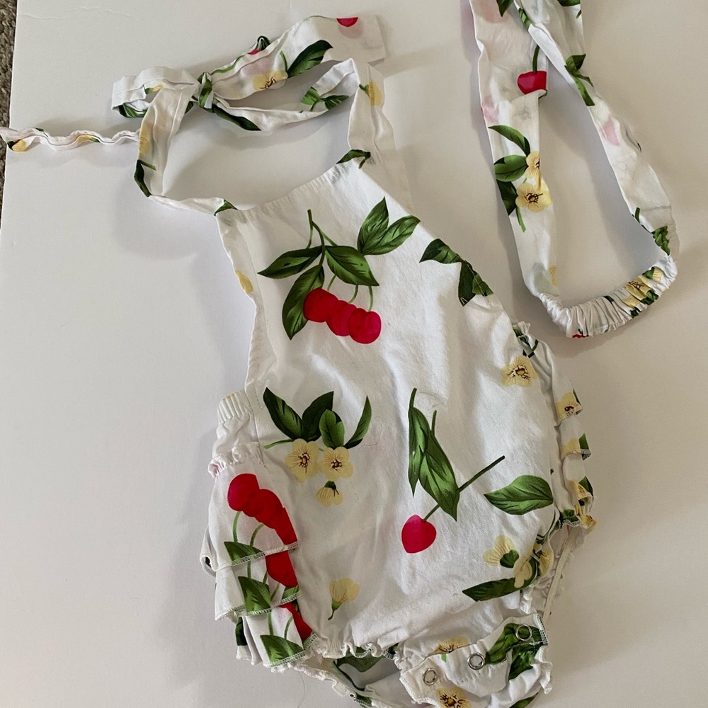 Never been worn cherry onesie